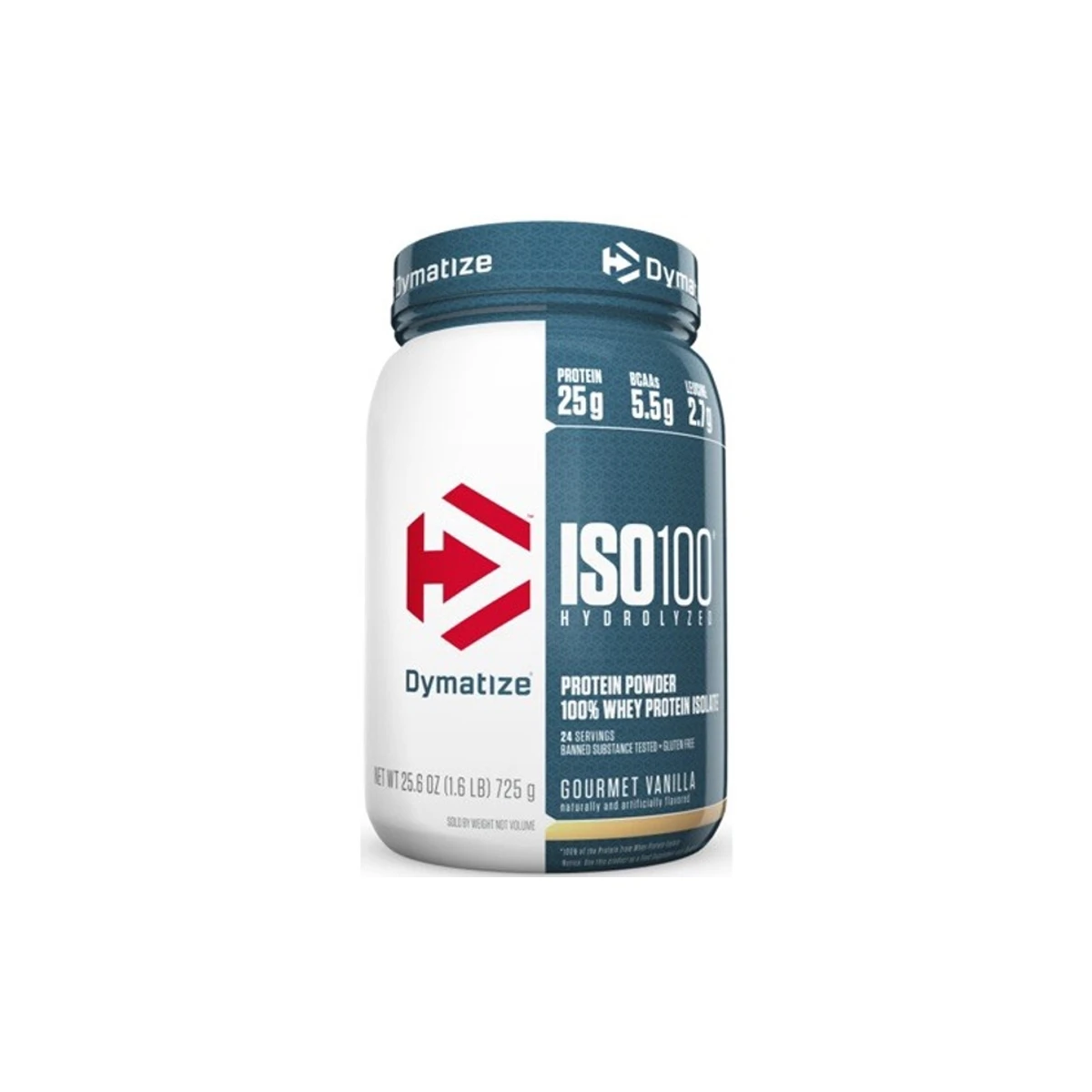 Iso 100 Hydrolyzed Dymatize 725g Vainilla 