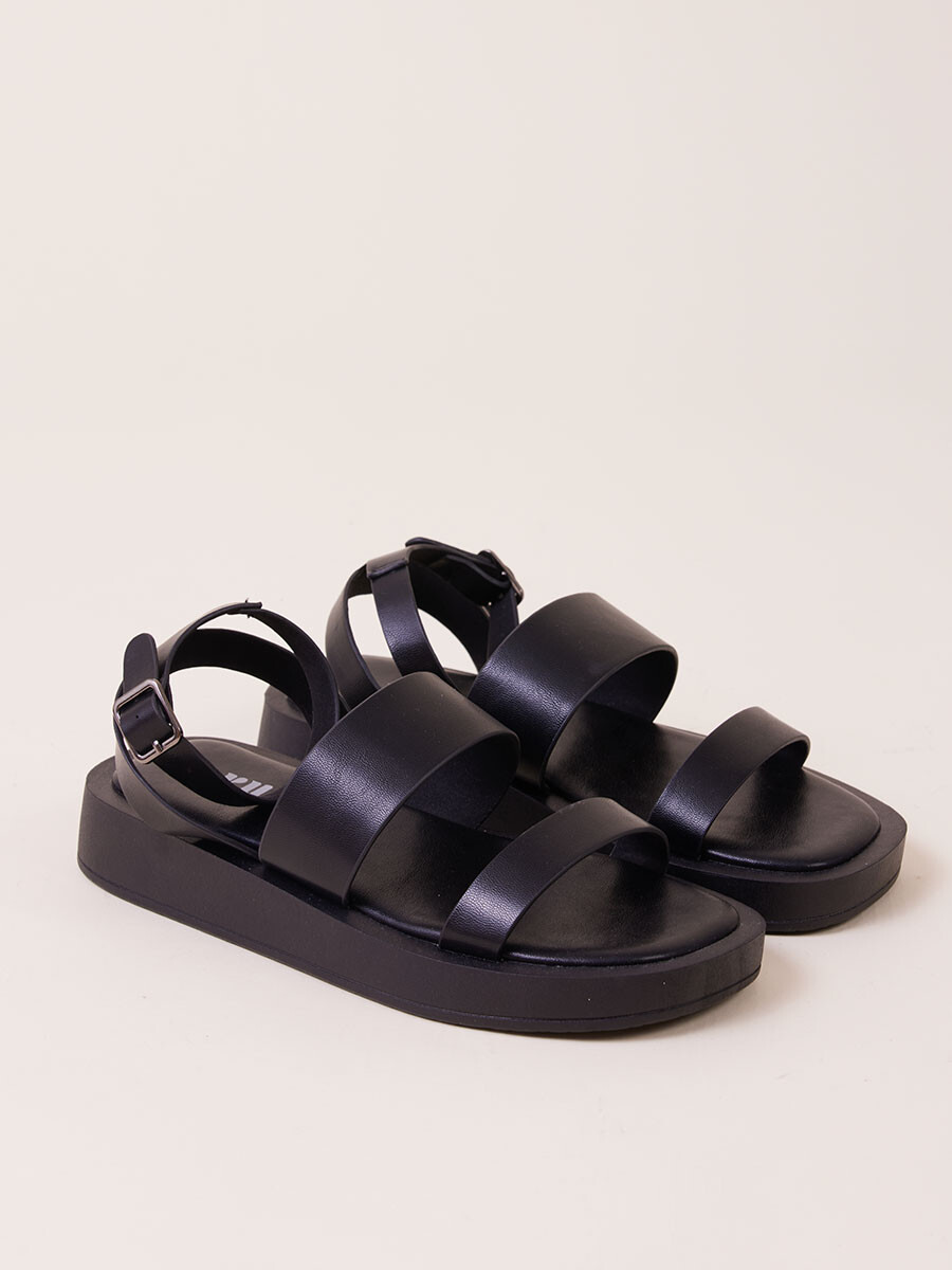 SANDALIAS CHARA RUSTY - Negro 