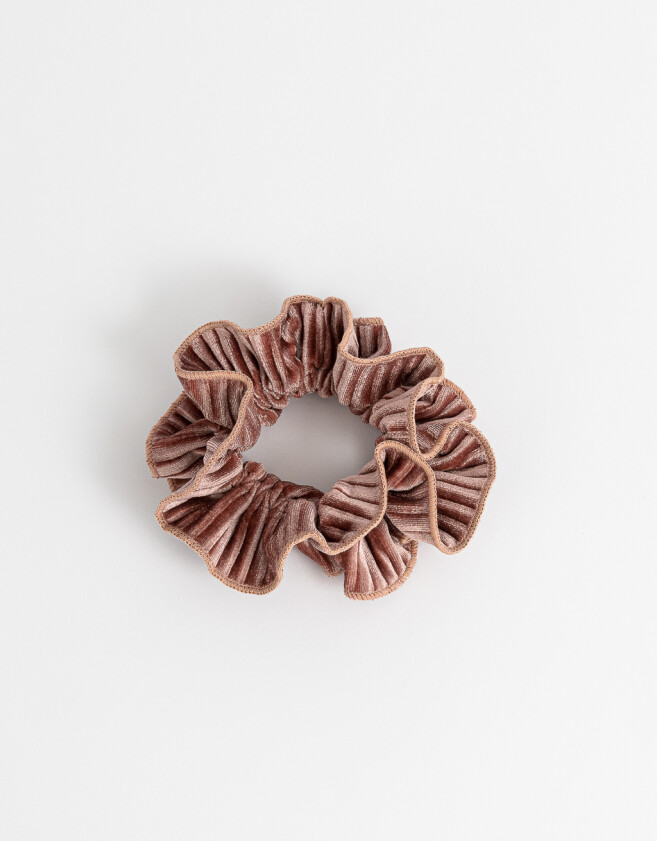 Skunzies Classic Maxi Scrunchie De Velvet - Rosa Claro
