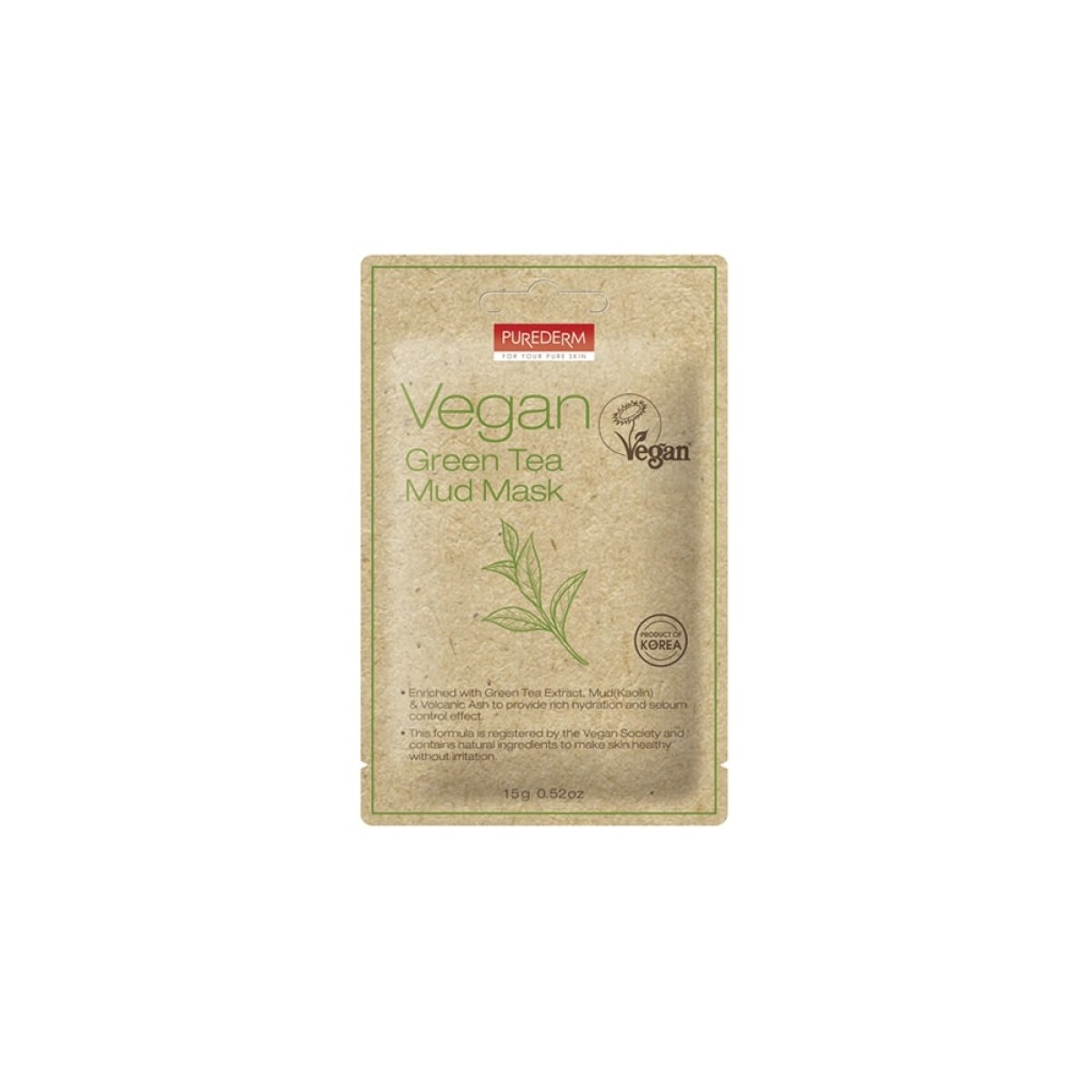 Pd Vegan Green Tea Mud Mask - Varios 
