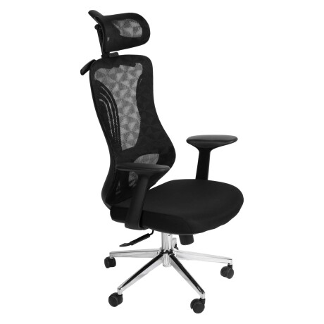 SILLA DE OFICINA MALLA NEGRO NOX