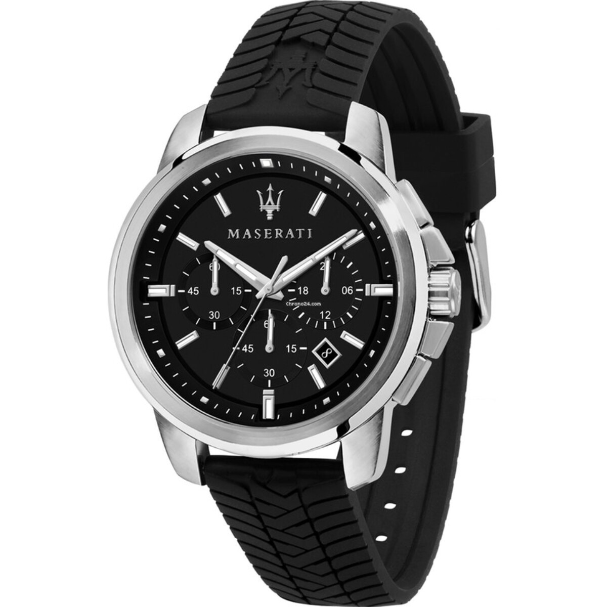 Reloj Maserati Fashion Silicona Negro 