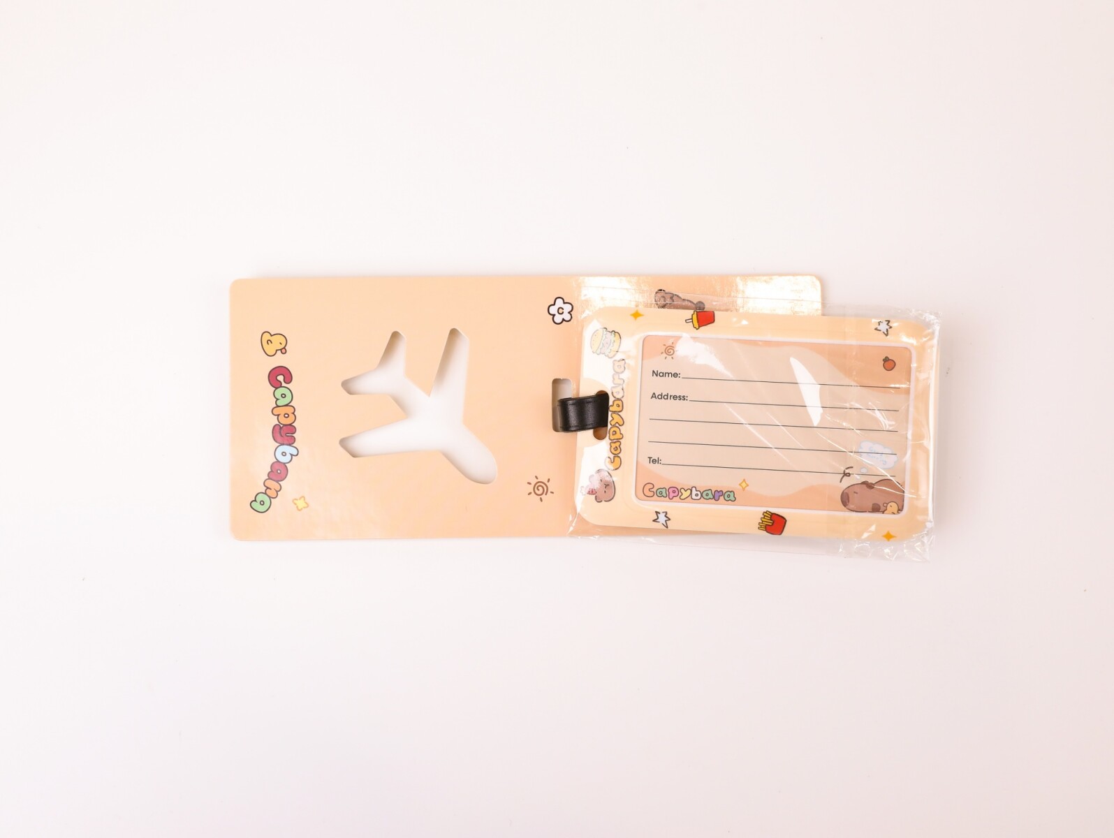 ETIQUETA DE EQUIPAJE CAPIBARA 