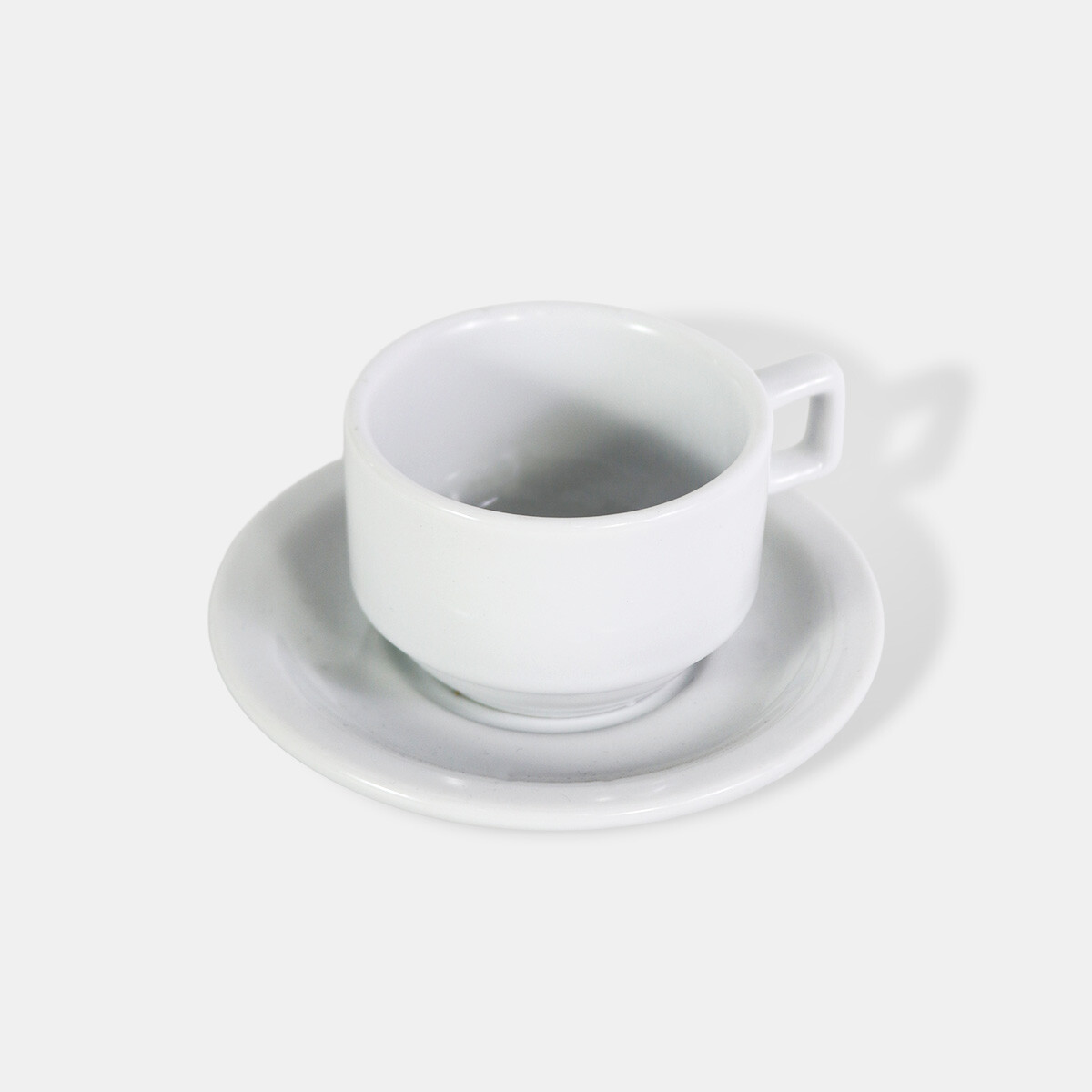 TAZA CAFE BAR C/PLATITO HOTEL 75 ML 