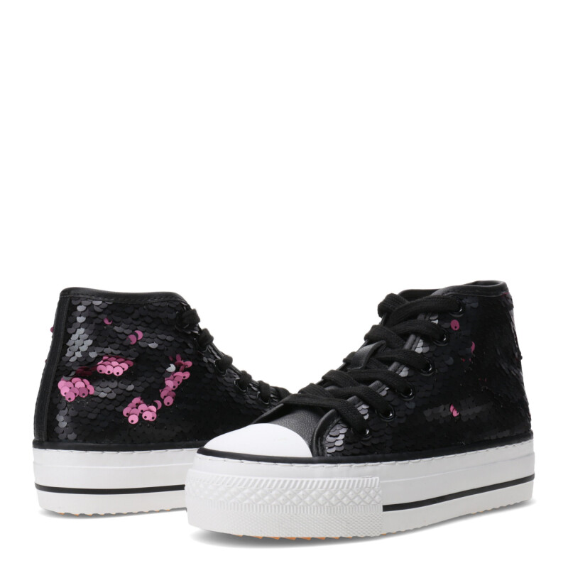 Championes de Niña MINI Miss Carol botita Negro