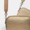 Bandolera Adisa En Efecto Cuero Oro