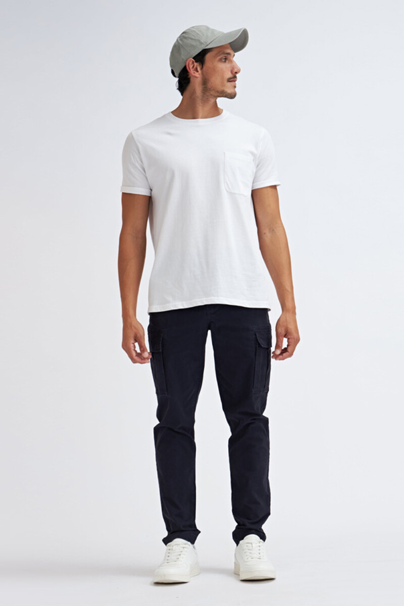 Pantalón cargo clásico - Azul Marino 