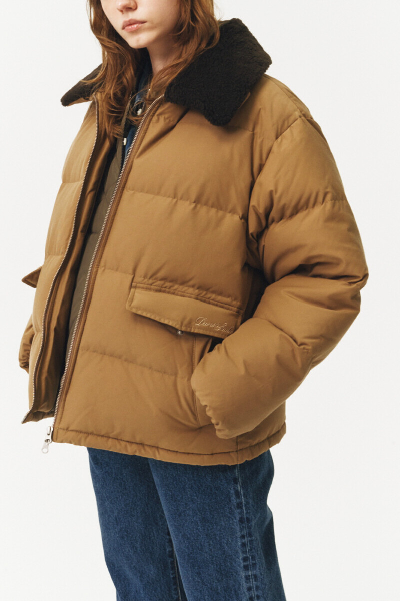 Chaqueta Camel