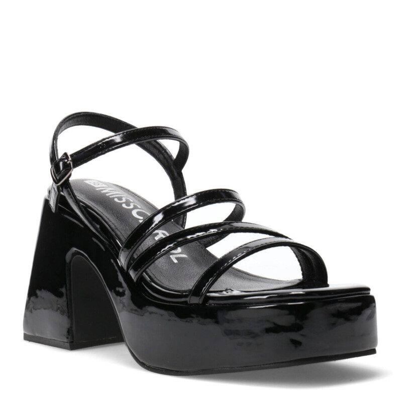 Sandalias de Mujer Miss Carol JAKARTA de fiesta con tiras Negro