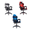 SILLA OFICINA DVN GAMER PU MAX -Blanca/Negra/Roja Sin color