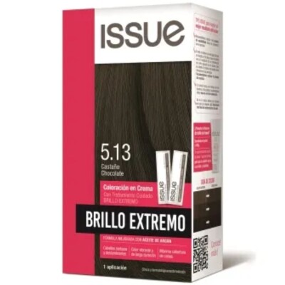 Tinta Issue Brillo Extremo Kit Castaño Chocolate 5.13 Tinta Issue Brillo Extremo Kit Castaño Chocolate 5.13