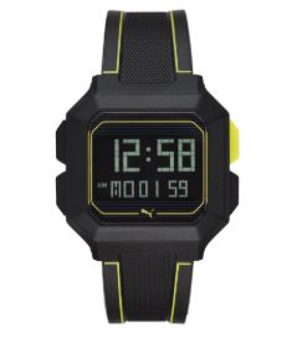 Reloj Puma Deportivo Silicona Negro 