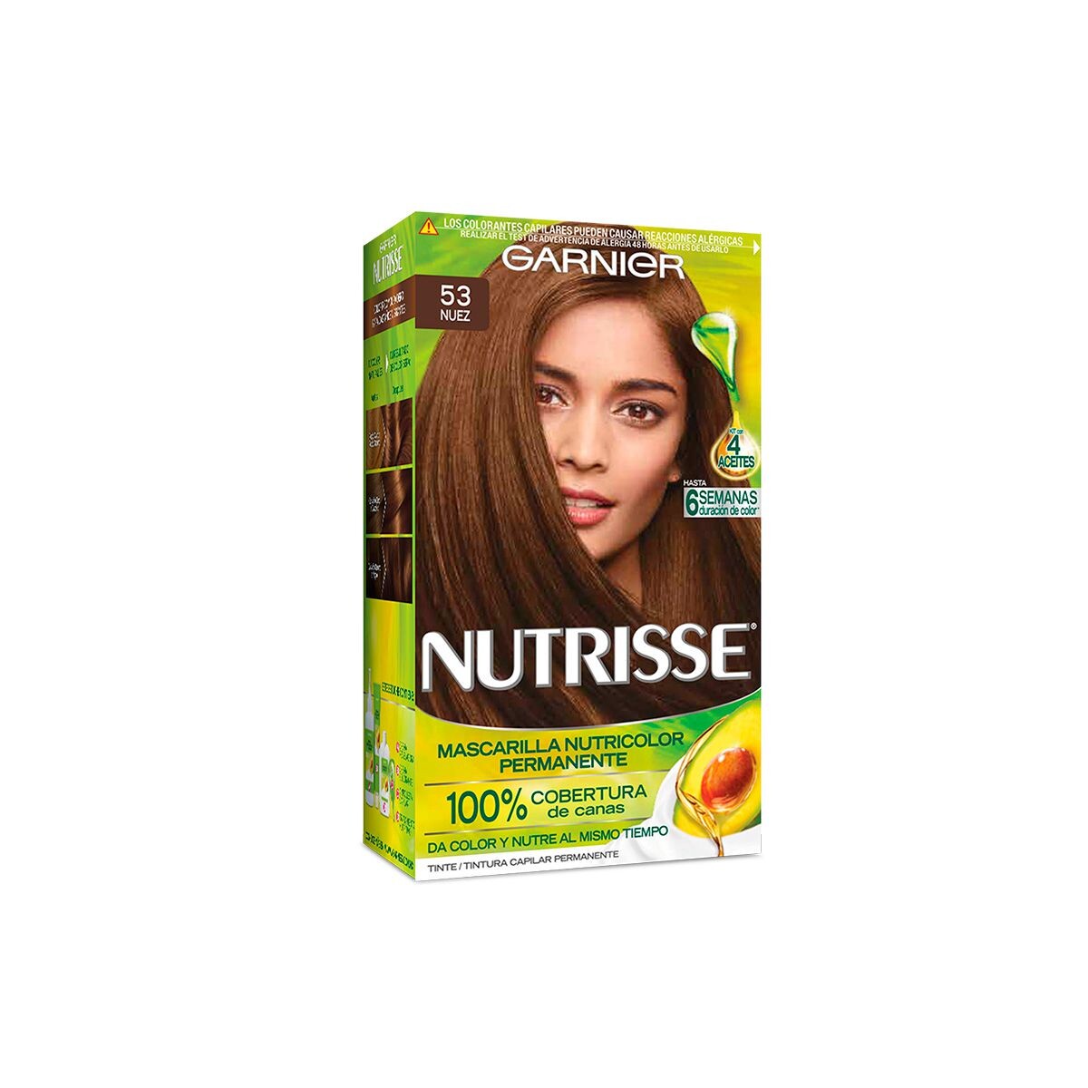 NUTRISSE KIT N.53 CASTAÐO CLARO DORADO C 
