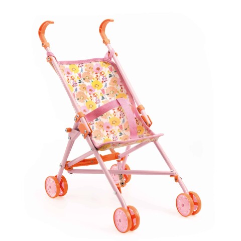 DJCOCHE Carrito De Bebes Para Niños - Pomea Dolls - Rosa