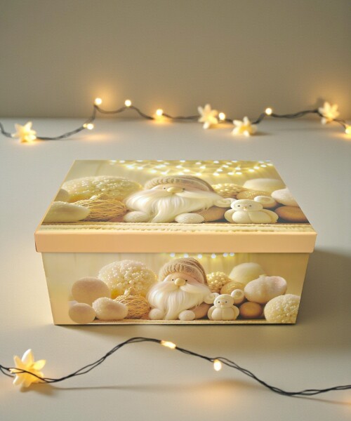 Caja Rigida Navidad 21,5 x 28,5 x 12,5 Diseño 2