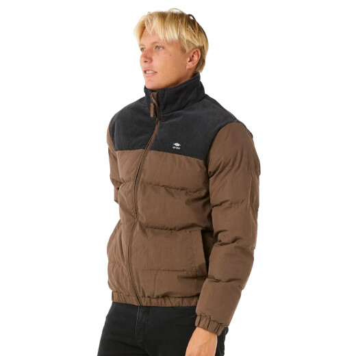 Campera Rip Curl Fade Out Cord Puffer - Marrón Campera Rip Curl Fade Out Cord Puffer - Marrón