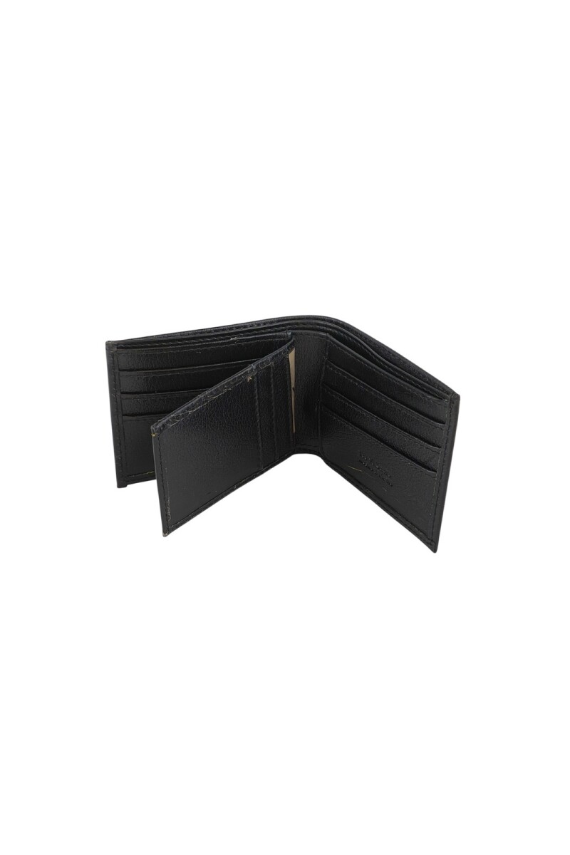 Billetera de con volante Negro