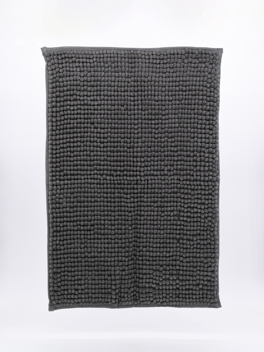ALFOMBRA DE BAÑO CHENILLE - GRIS 