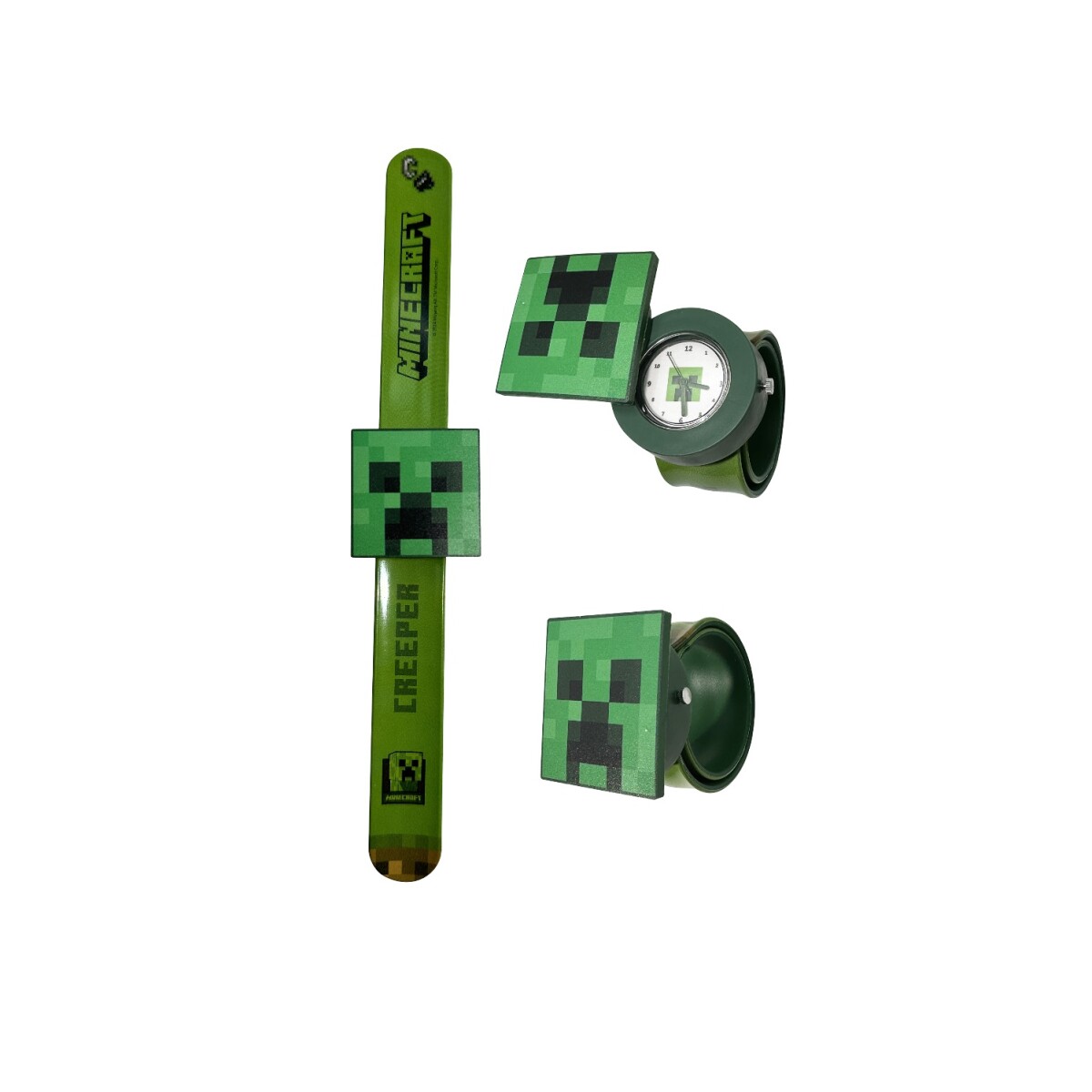 Reloj Minecraft slap - creeper 