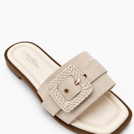 SANDALIA BOW Blanco