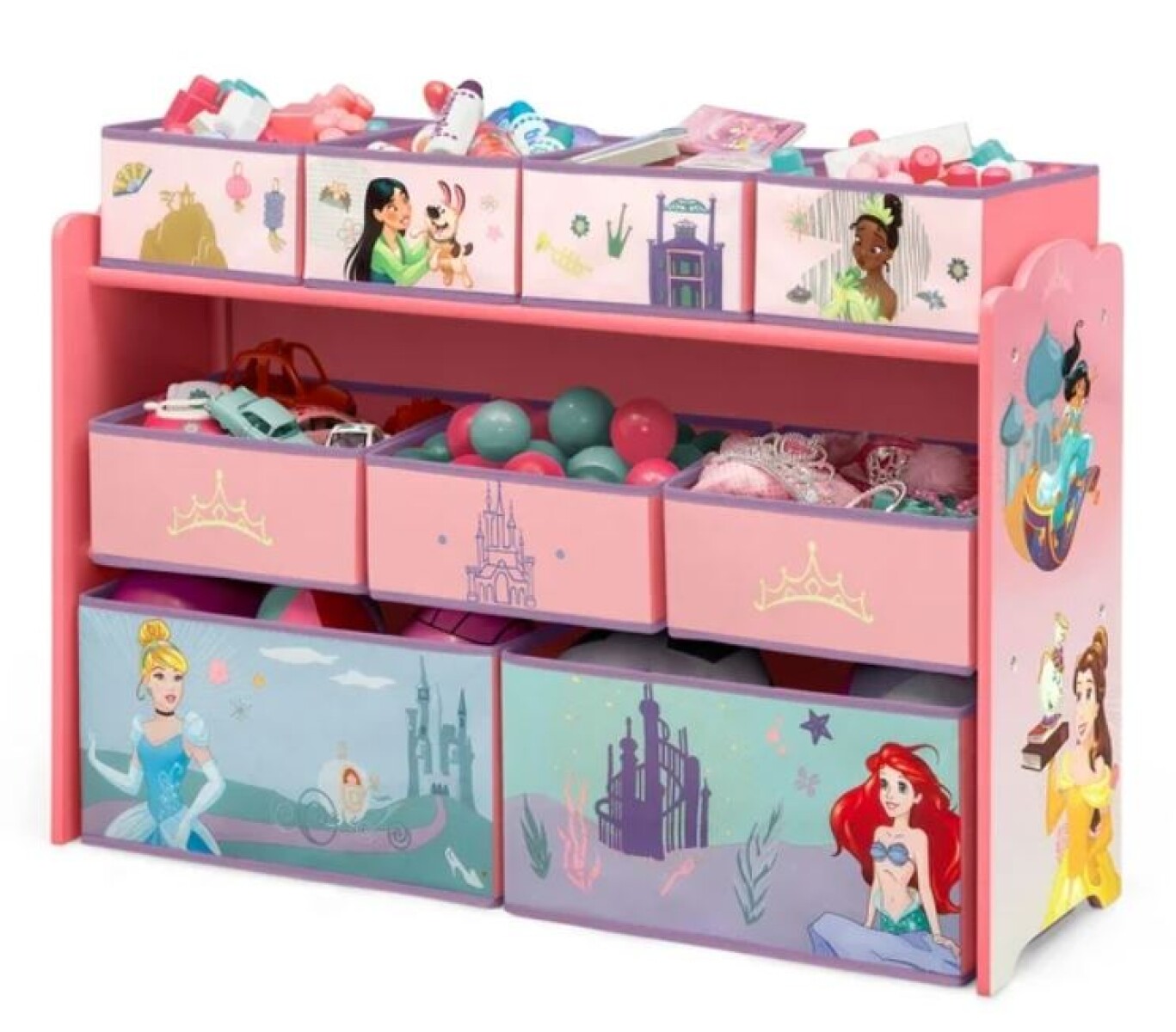Organizador de Princesas Disney de 9 contenedores 