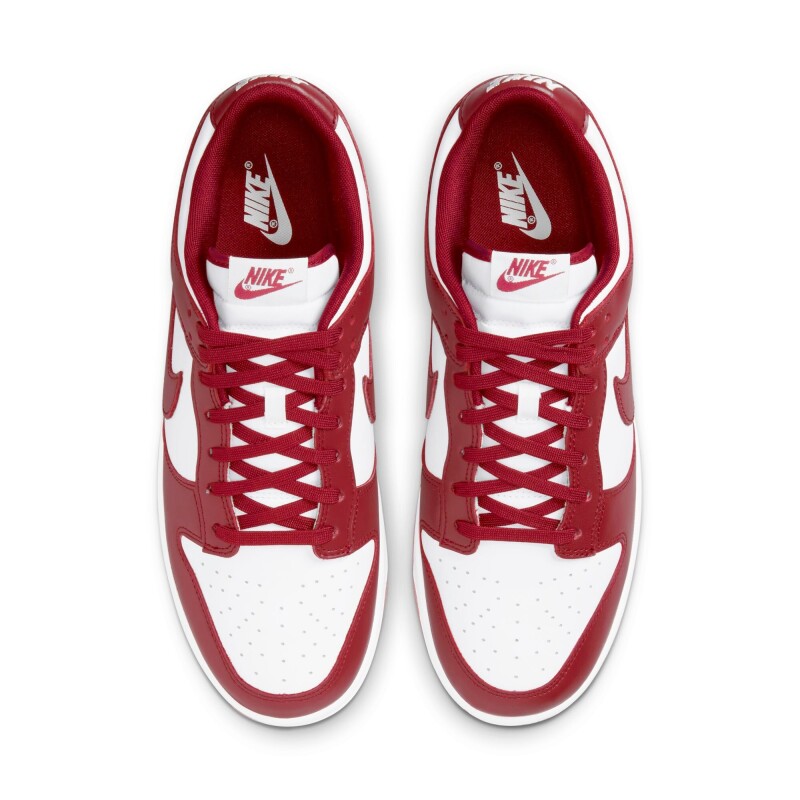 Championes Nike Dunk Bajo Retro de Hombre Rojo