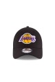 GORRO CURVO NEW ERA LAKERS Negro