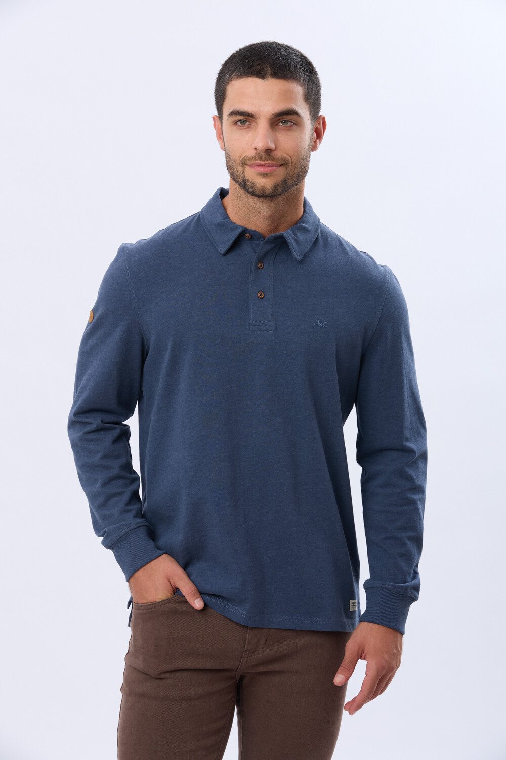 REMERA POLO JERSEY Piedra