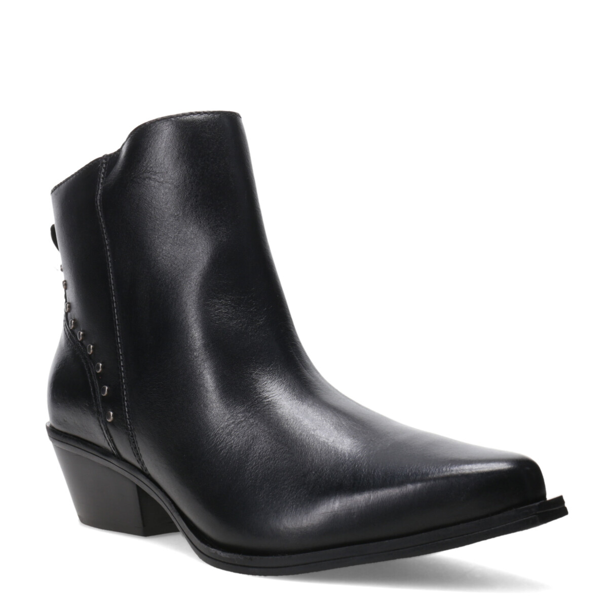 Bota de Mujer Bottero caña baja en punta 347708 - Negro 