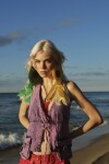 Smoky Pocket Vest Morado