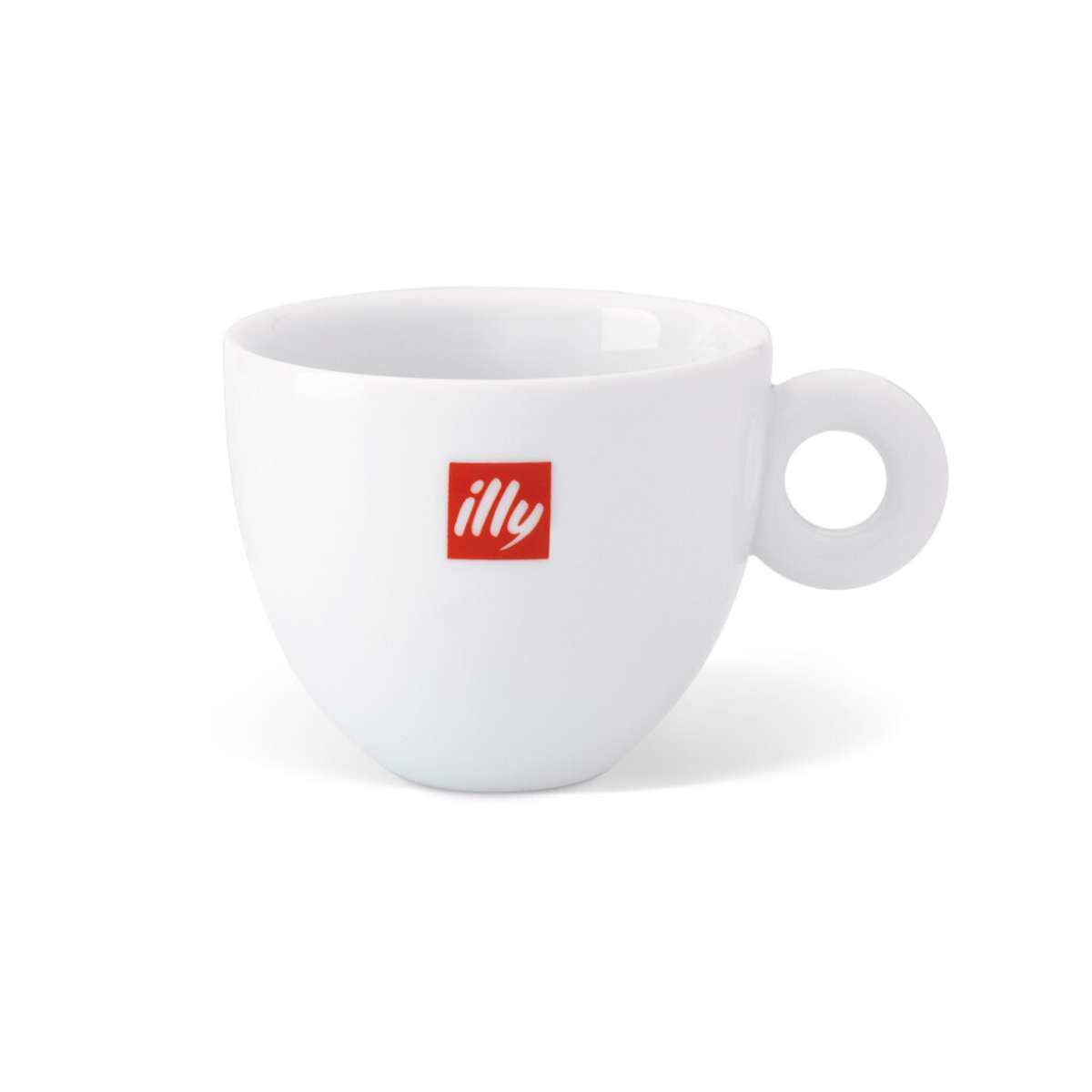 Taza Para Cappuccino - Logo Illy 250 Ml 