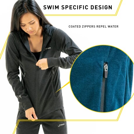 Finis - Campera Deportiva Mujer Tech Jacket 1.15.012.101.03 - Xs. 001