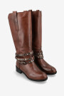 Bota larga Marron