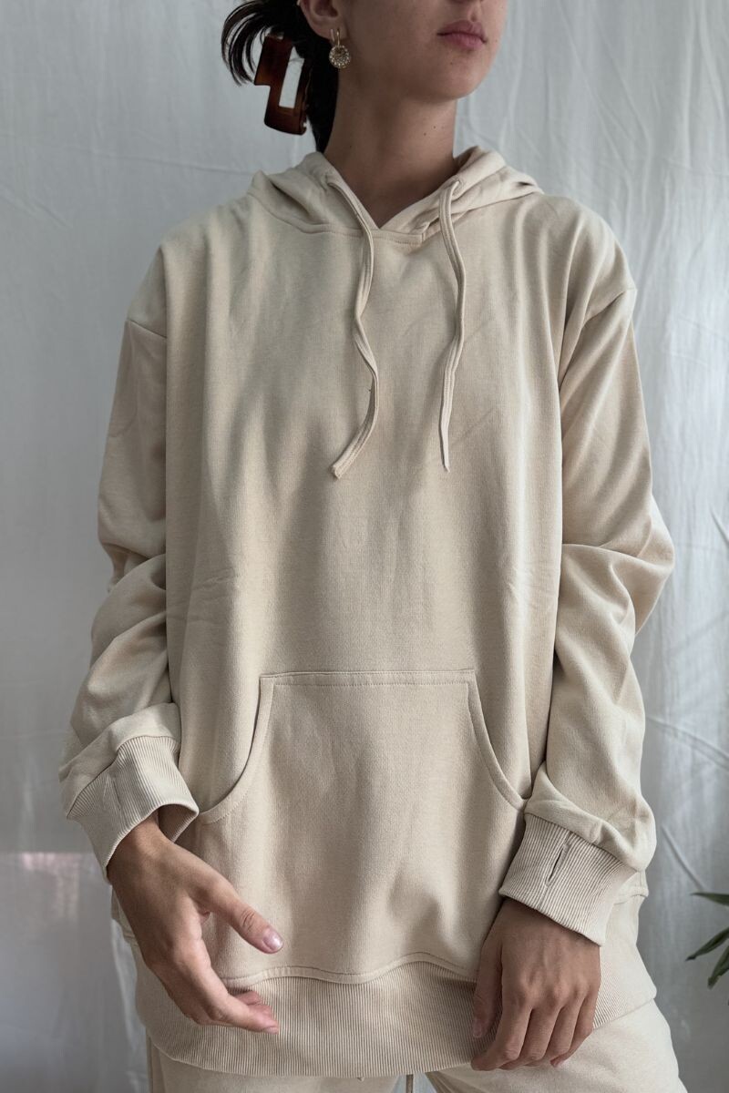 Buzo Oversize Crema