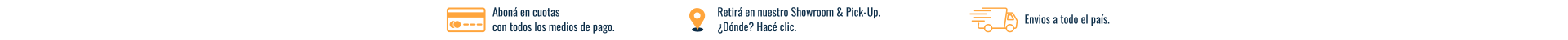 Cuotas - Showroom - Envios - SIN 15 OFF PREMIUM - Home Slider Bottom