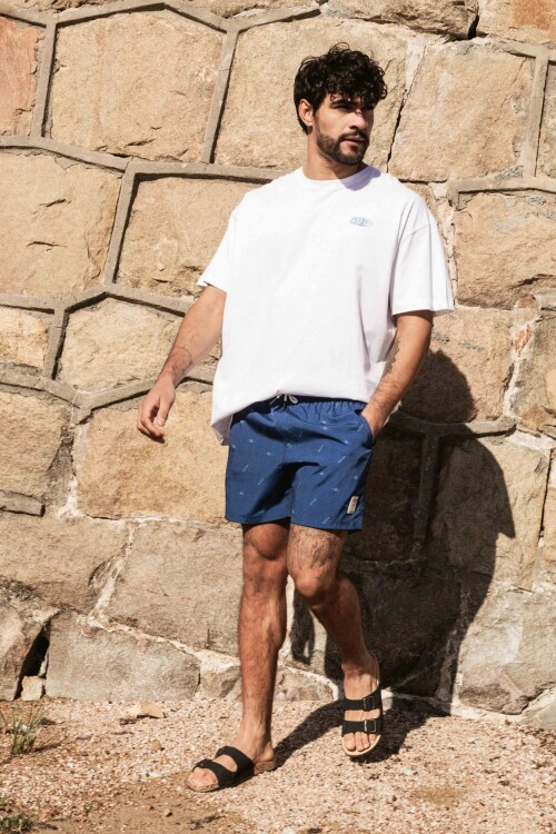 Short de baño Ruben Azul