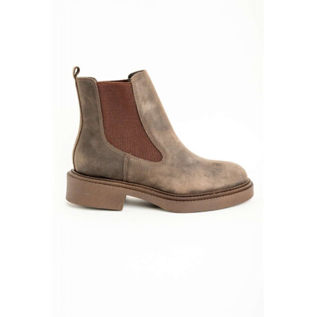 Bota Cuero Chocolate