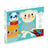 Dibujos para colorear animales encantadores Djeco Dibujos para colorear animales encantadores Djeco