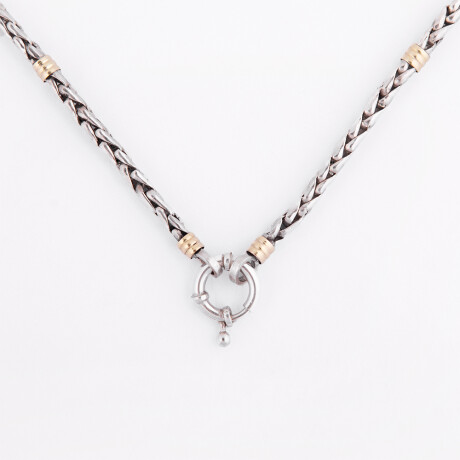 Cadena Demetria N°2 - Plata y Oro Cadena Demetria N°2 - Plata y Oro