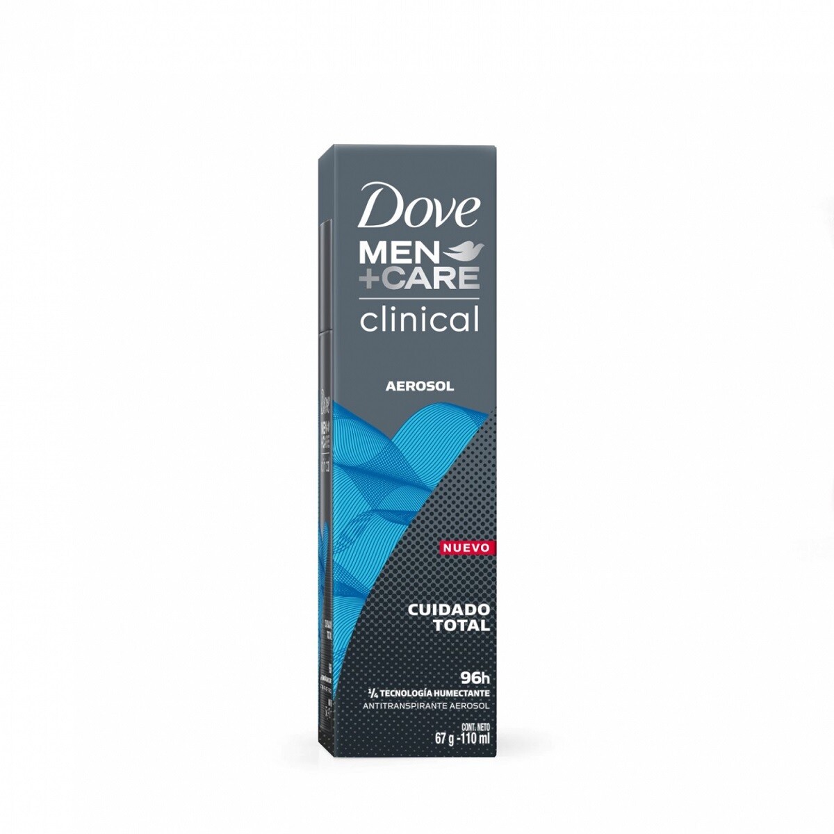 Desodorante Aerosol Dove Clinical Cuidado Total 
