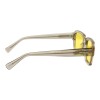 Lentes de Sol Chilli Beans Morelos Gris - Amarillo