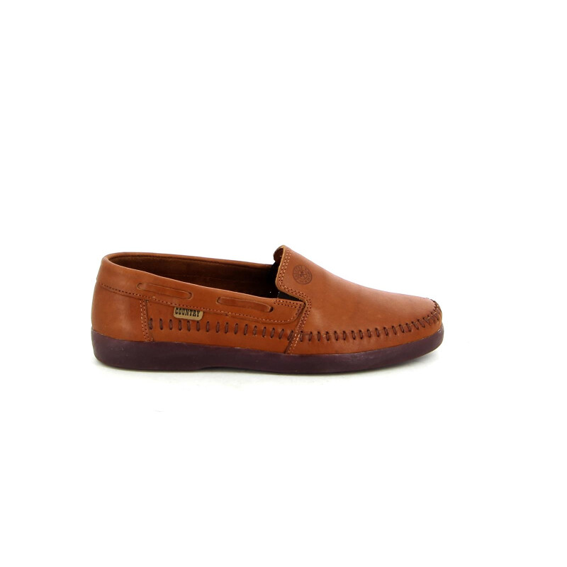 Calzado Country de Hombre Rutero Elastico Vaq. Semi Cognac