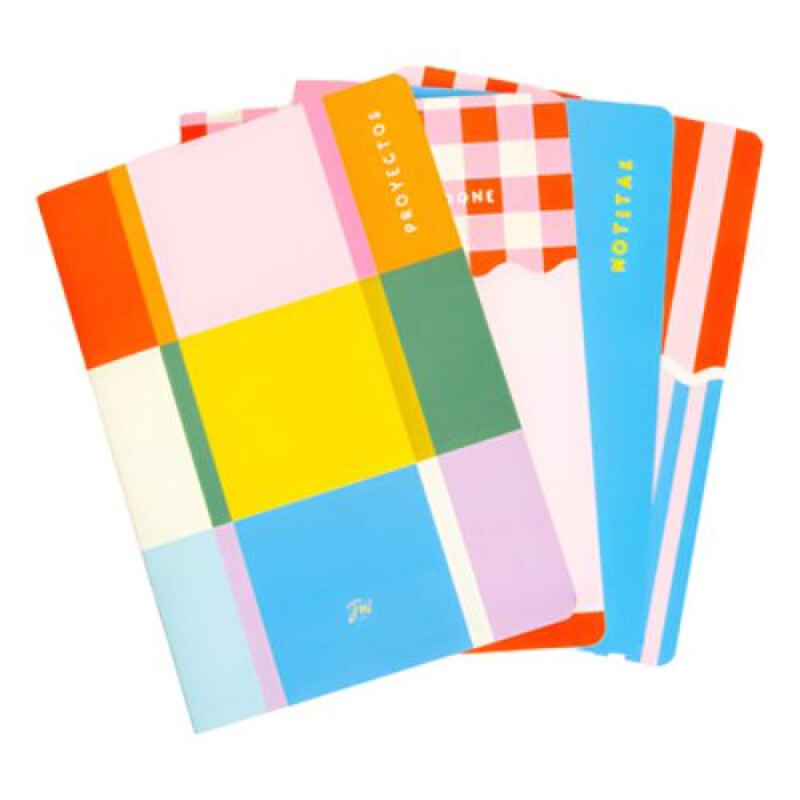 Set de cuadernos A5 Color Block Set De Cuadernos A5 Color Block