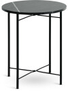 Mesa auxiliar TURUP Ø40 color mármol/negro Mesa auxiliar TURUP Ø40 color mármol/negro