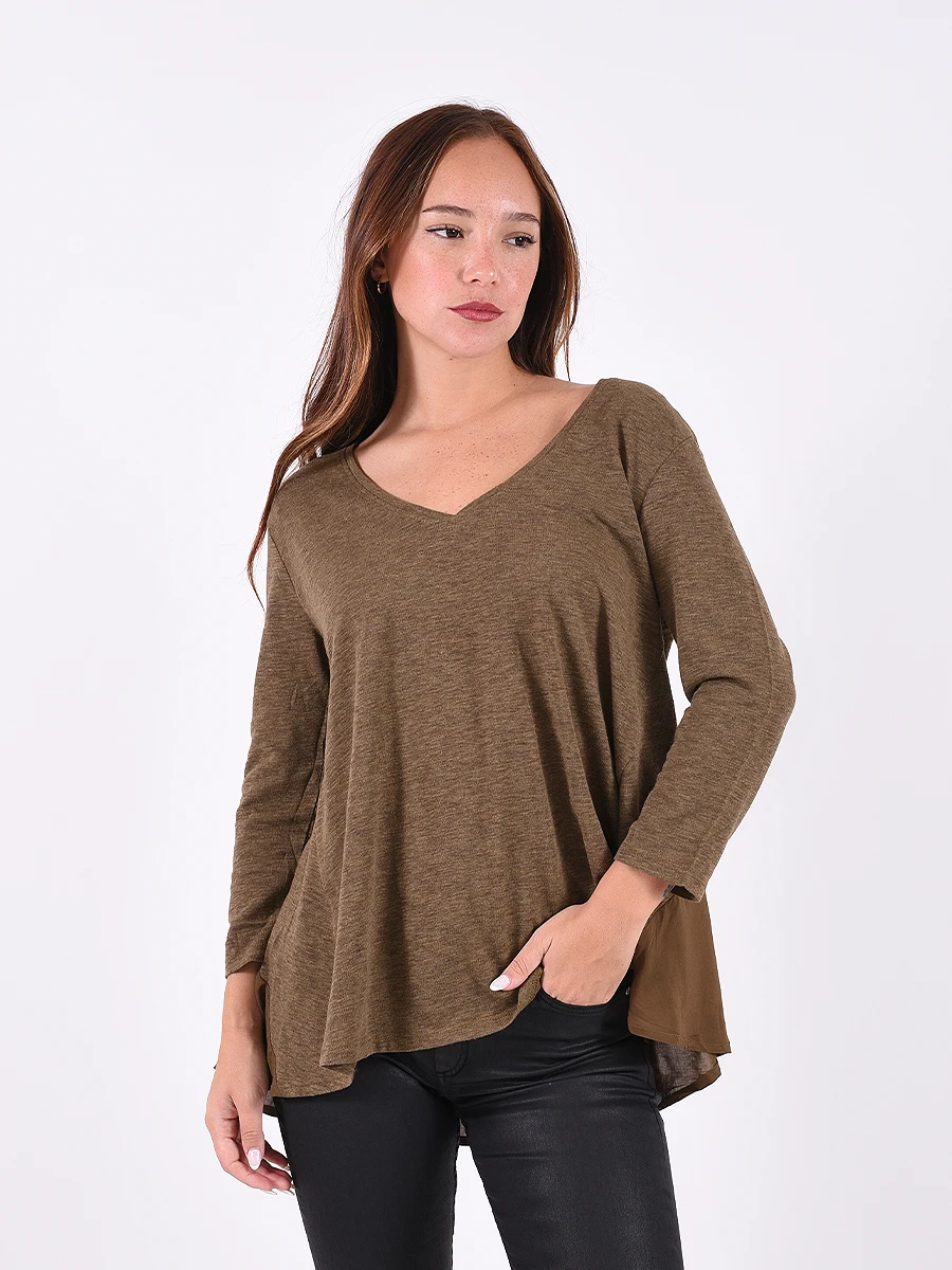 BLUSA SIDNEY - OLIVA 