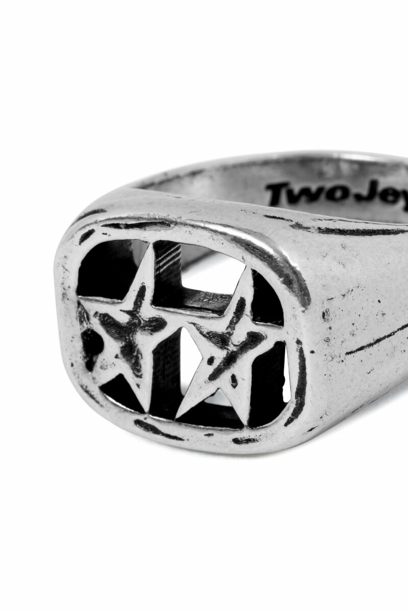 Twojeys Framed Ring Plata Plata
