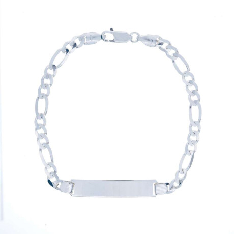 Pulsera de identidad en plata 925 Modelo Figaro