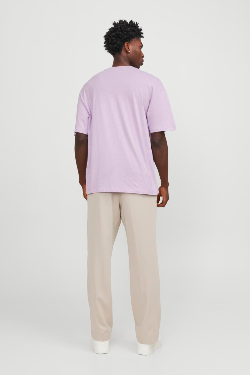 Polera Bradley Básica Purple Rose