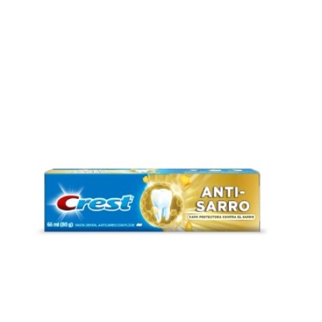Crest Pasta Antisarro C/Flúor 80g Crest Pasta Antisarro C/Flúor 80g