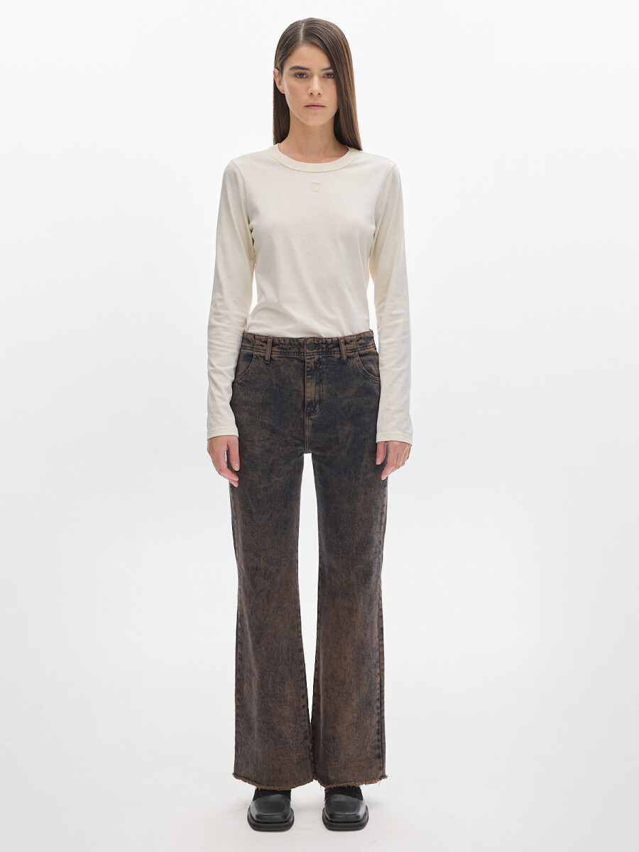 Jean Vaquero Washed - Brown 